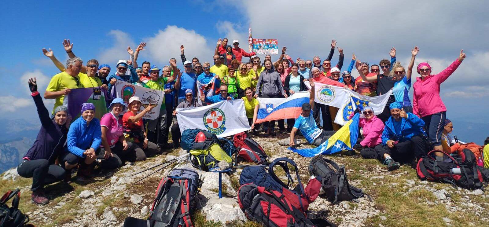 OBILJEŽAVANJE 10.-TE GODIŠNJICE SARADNJE PD PODNANOSA IZ SLOVENIJE I PSD ZLATNI LJILJAN SARAJEVO